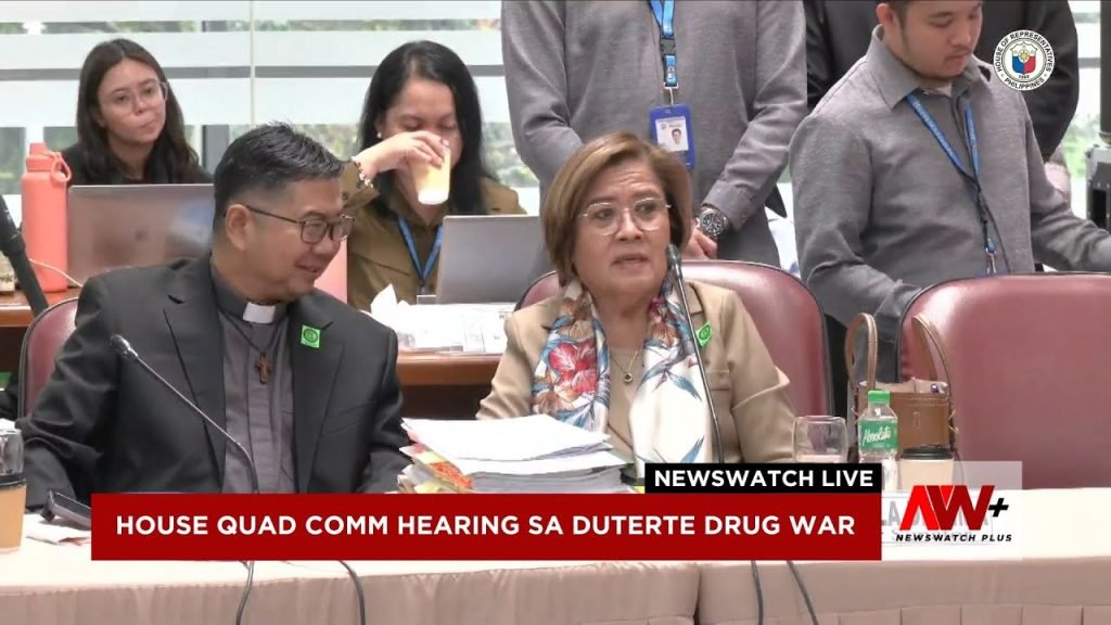 House Quad Comm hearing sa Duterte drug war