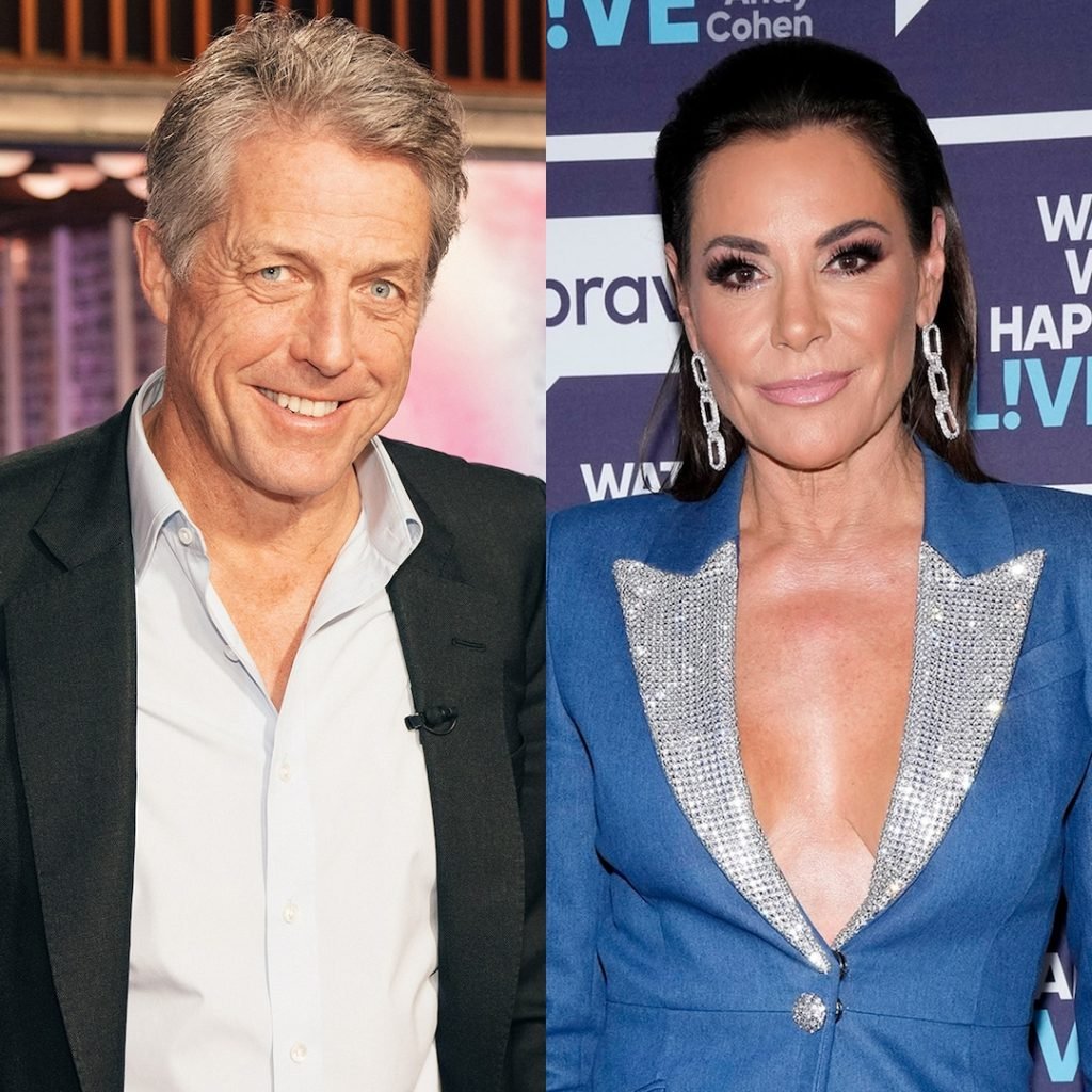 Hugh Grant Shuts Down Luann de Lesseps' Kissing Story