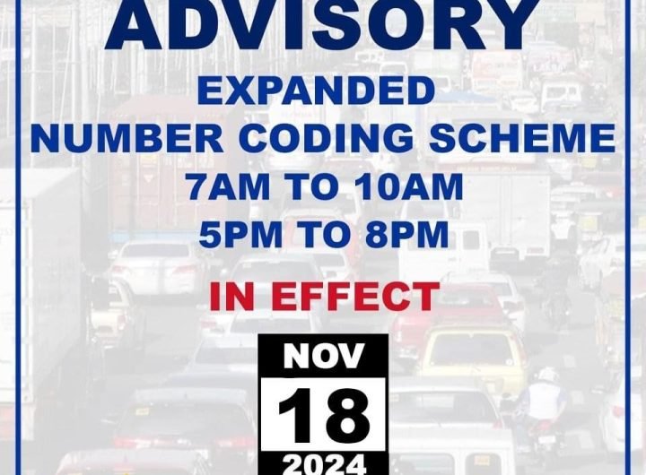 #ICYMI: Metro motorists should be advised that MMDA’s the number coding is in place this Monday morning. Stay safe, KaTribu!