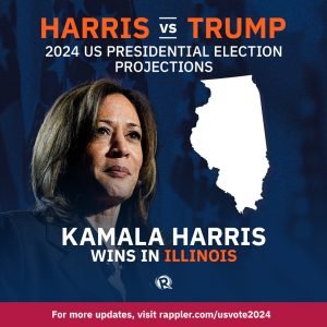 ILLINOIS VOTES FOR HARRIS