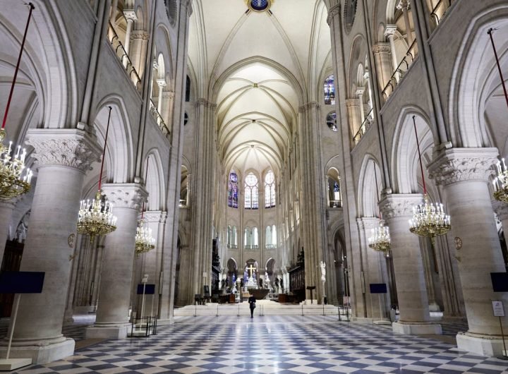 Inside rebuilt Notre-Dame Cathedral in Paris as Macron praises ‘project of the century’