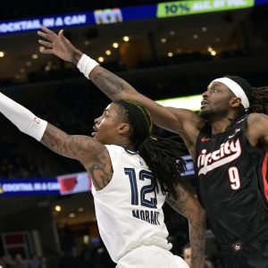 Ja Morant Grizzlies beat Trail Blazers NBA