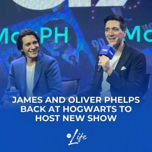 James and Oliver Phelps, the English actors who portrayed Fred and George Weasley in the blockbuster Harry Potter movies, found themselves back at Hog