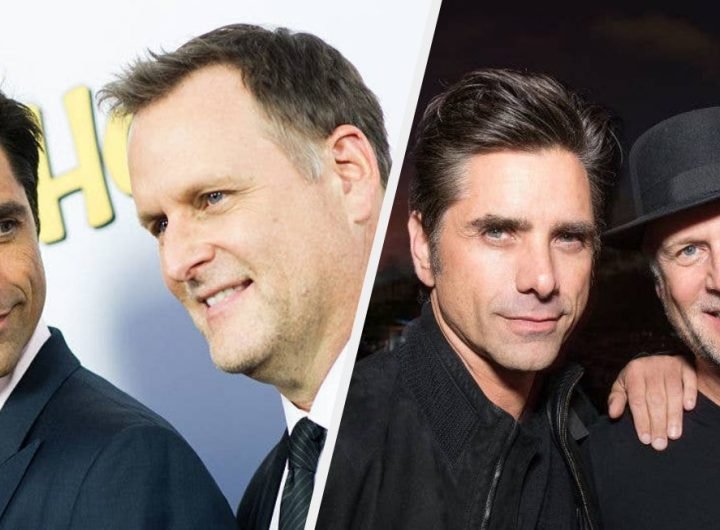 John Stamos Wore A Fake Bald Cap In Support Of Dave Coulier's Cancer Diagnosis, And People Don't Know How To Feel About It