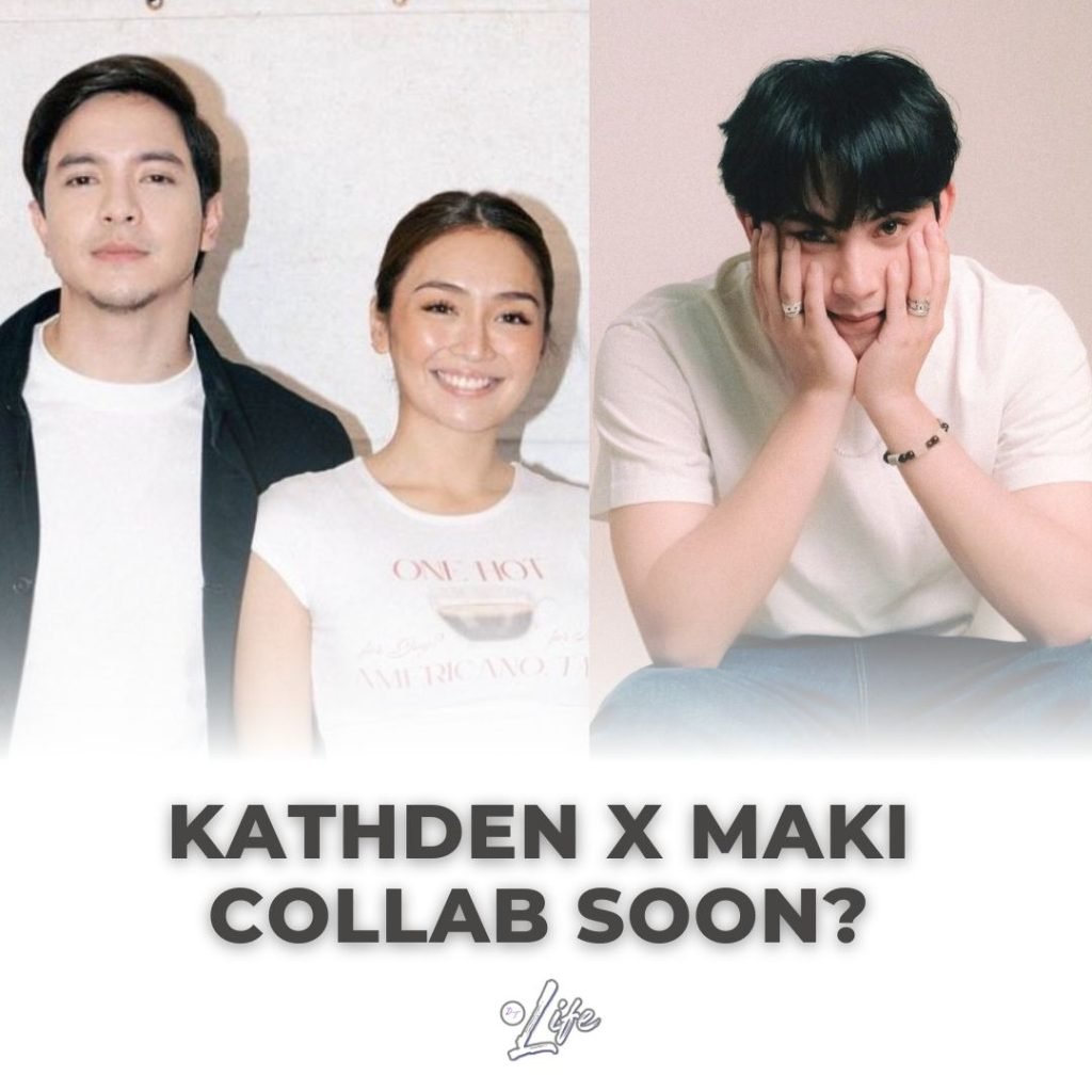 Kathryn Bernardo couldn’t contain her excitement in a video posted on X, where she learns from singing sensation Maki that he has two songs set for re