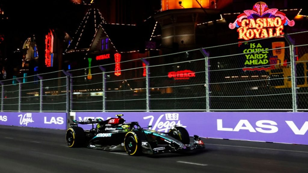 Las Vegas GP: Second practice after Hamilton sets early pace LIVE!