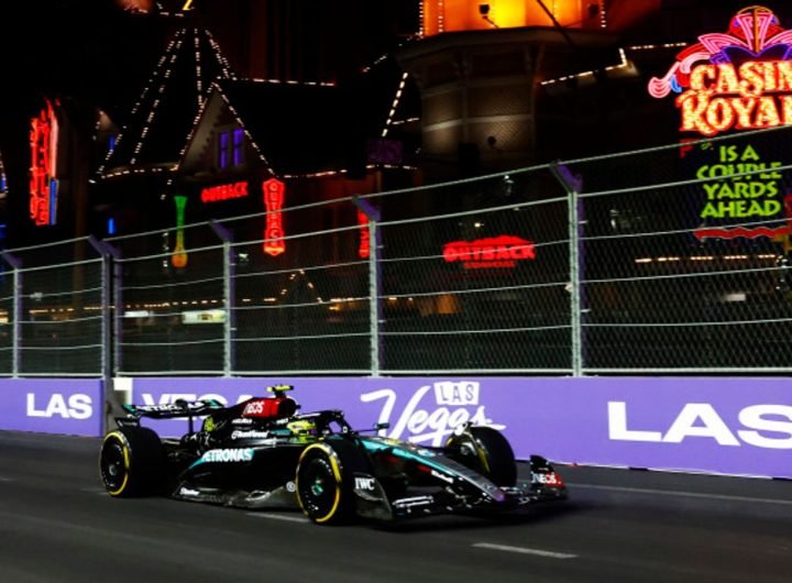 Las Vegas GP: Second practice after Hamilton sets early pace LIVE!