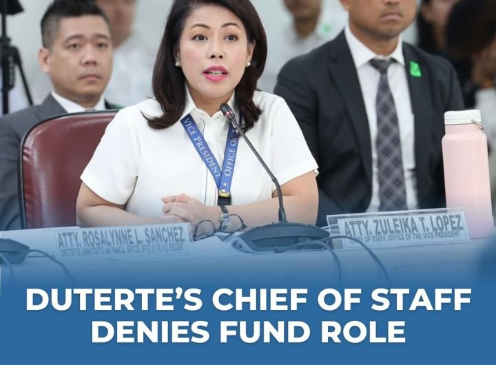 Lawyer Zuleika Lopez, Vice President Sara Duterte’s long-time aide and current chief of staff, has drawn the ire of a House panel for consistently den