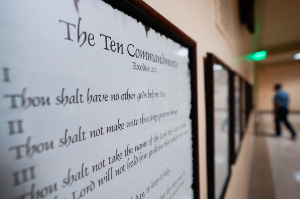 Louisiana law that requires Ten Commandments to be displayed in public classrooms deemed unconstitutional