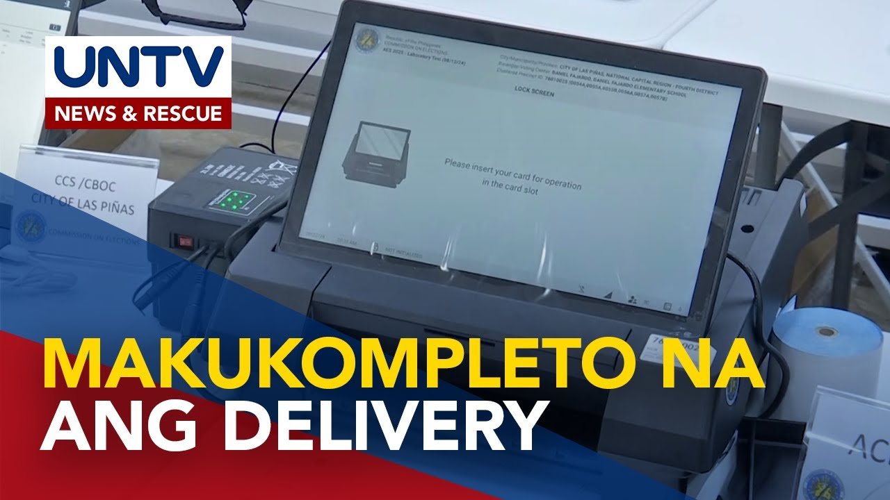 MIRU, tiniyak na tatapusin sa susunod na buwan ang delivery ng 110K ACMs