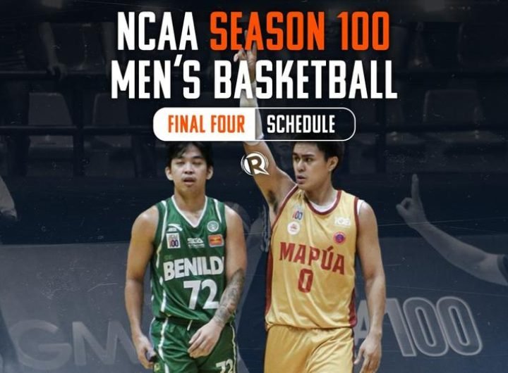 Mapua, Saint Benilde, San Beda, and Lyceum duke it out in the Final Four as the 100th season of the NCAA heads into its homestretch. Check the schedul