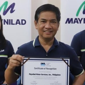 Maynilad Water Services Inc. (Maynilad) has been recognized as one of 28 “climate smart utilities” worldwide by the International Water Association (I