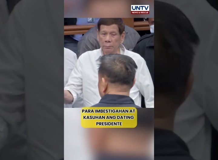 Mga mambabatas, naniniwalang dapat kasuhan si FPRRD matapos ang mga rebelasyon ito sa Senado