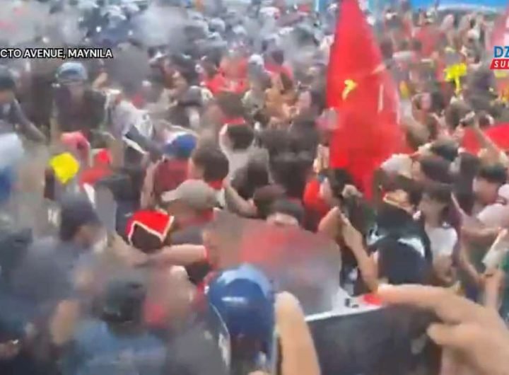 Militant groups gathered at Liwasang Bonifacio in Manila to mark the 161st birth anniversary of revolutionary hero Andres Bonifacio.