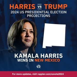 NEW MEXICO VOTES FOR HARRIS