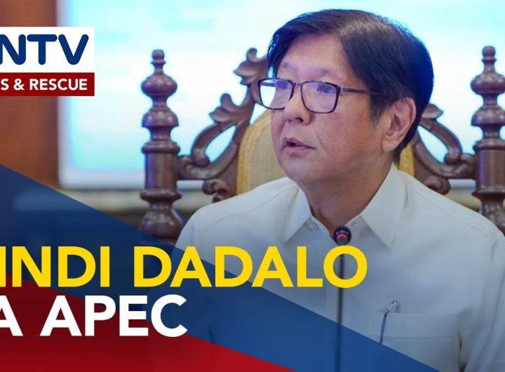 PBBM, hindi dadalo sa APEC summit sa Lima, Peru