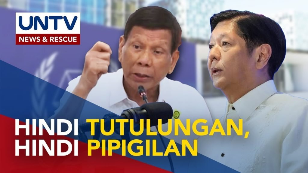 PBBM, hindi makikipagtulungan sa ICC; Hindi rin pipigilan si FPRRD kung magpapaimbestiga sa drug war