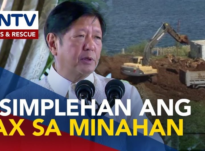 PBBM, nanawagan ng suporta para sa pagsasabatas ng Mining Fiscal Reform Bill