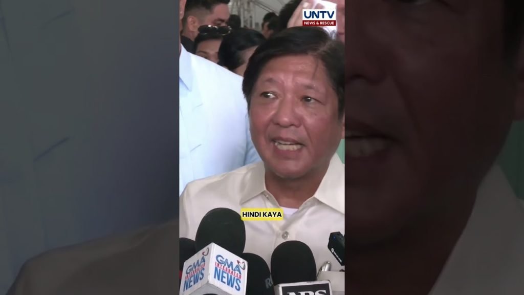 PBBM, naniniwalang hindi lang kinaya ng flood control system ang maraming ulan kaya bumaha