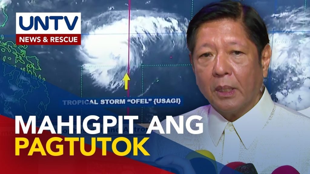 PBBM, patuloy na nakatutok sa sitwasyon ng mga lugar na dinadaanan ng Bagyong Nika