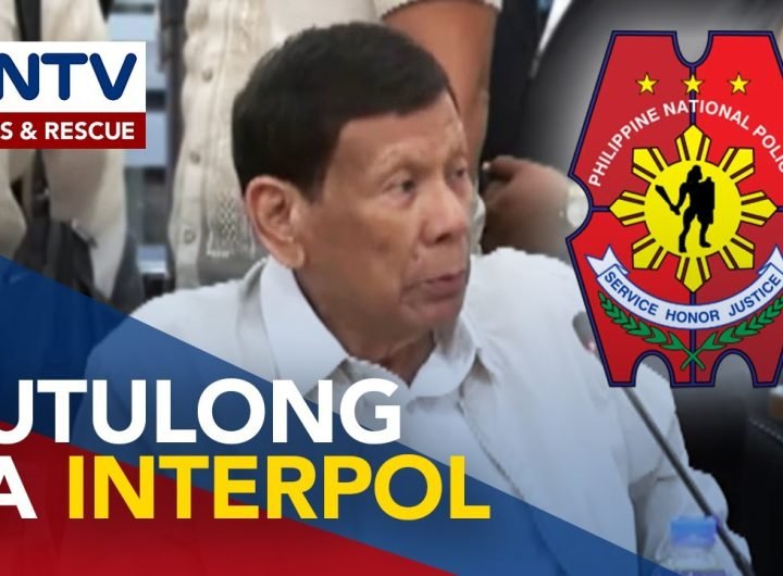 PNP, handang makipagtulungan sa Interpol sakaling arestuhin si dating Pangulong Rodrigo Duterte