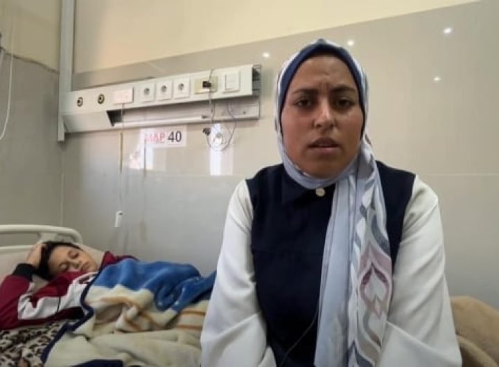 Palestinian paramedic recounts 'massacre' on school shelter in northern Gaza