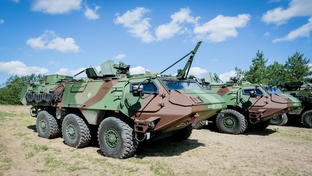 Patria to deliver 56 armoured command vehicles to Latvia