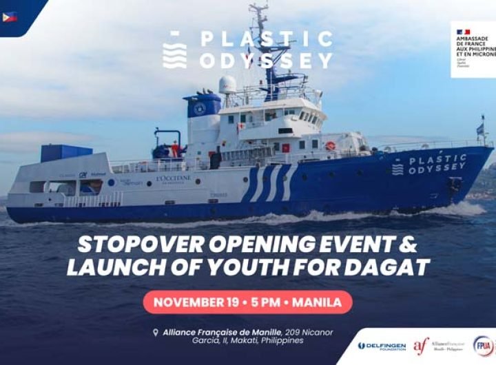 Plastic Odyssey Expedition arrives in Manila and launches 'Youth for Dagat' program with France Philippines United Action