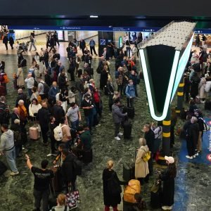 Police carry out controlled explosion after suspect package probed at Euston Station