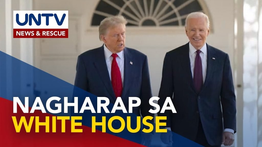 Pres. Biden at President-elect Trump, nagpulong sa White House para sa transition of power