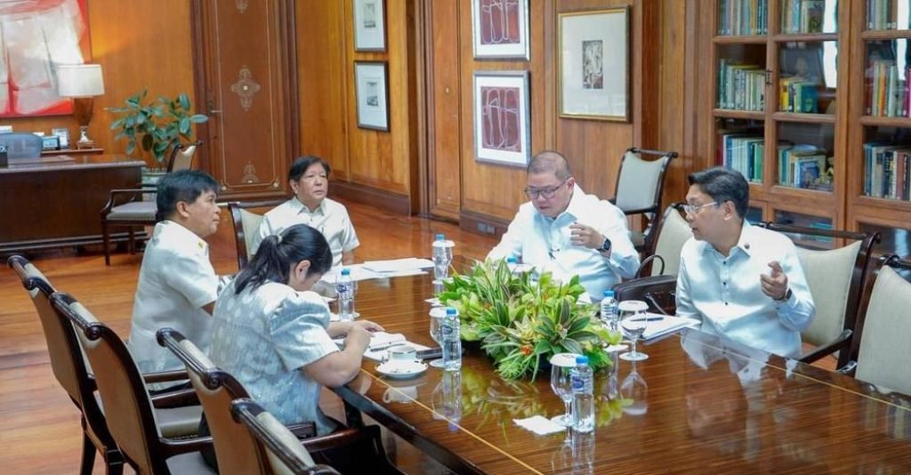 President Ferdinand Marcos Jr., on Tuesday, met with the Department of Agriculture (DA) and the National Irrigation Administration (NIA) to discuss pl