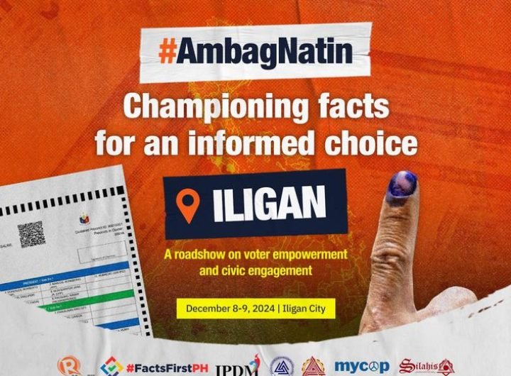 Rappler will head to Iligan City, Lanao del Norte, from December 8 to 9 for the last leg of this year’s #AmbagNatin roadshow series, anchored on Rappl