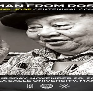 The Man From Rosales_The F. Sionil Jose Centennial Conference