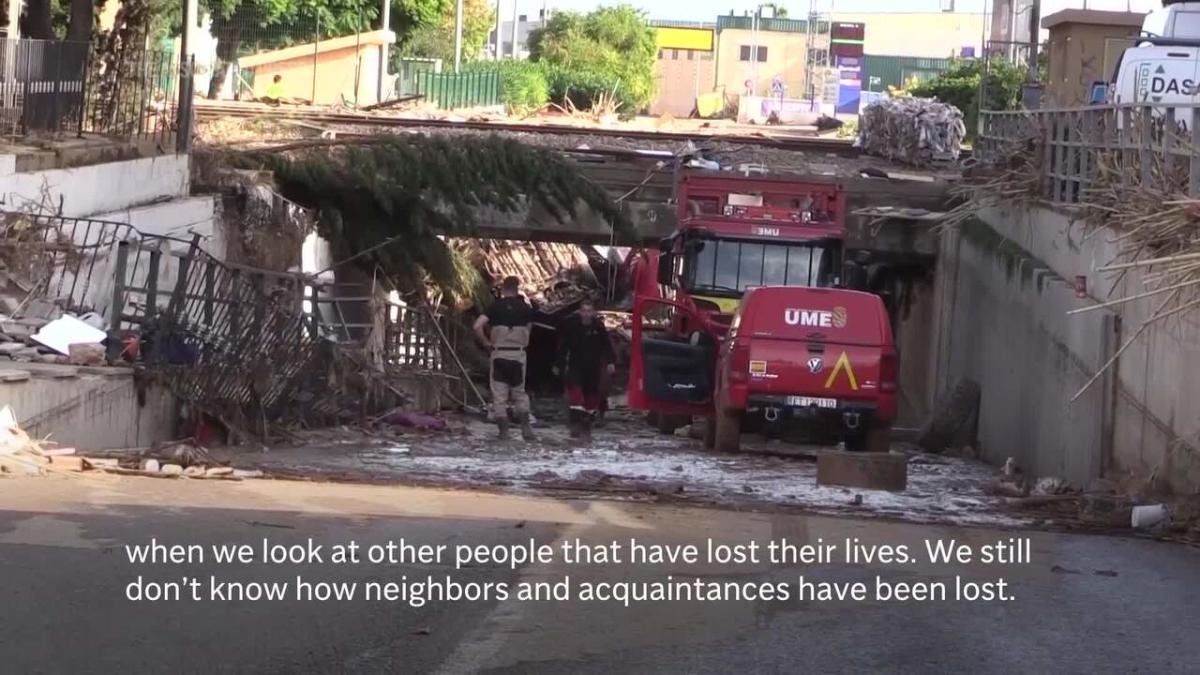 Residents of Valencian town tell of fear as floodwaters rose