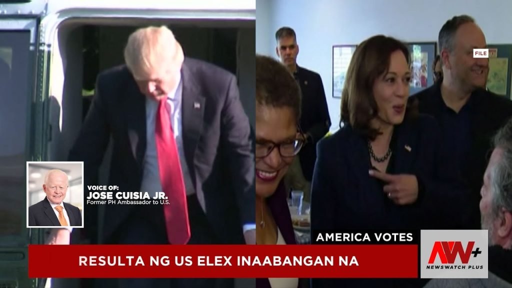 Resulta ng tapatang Harris-Trump inaabangan | America Votes