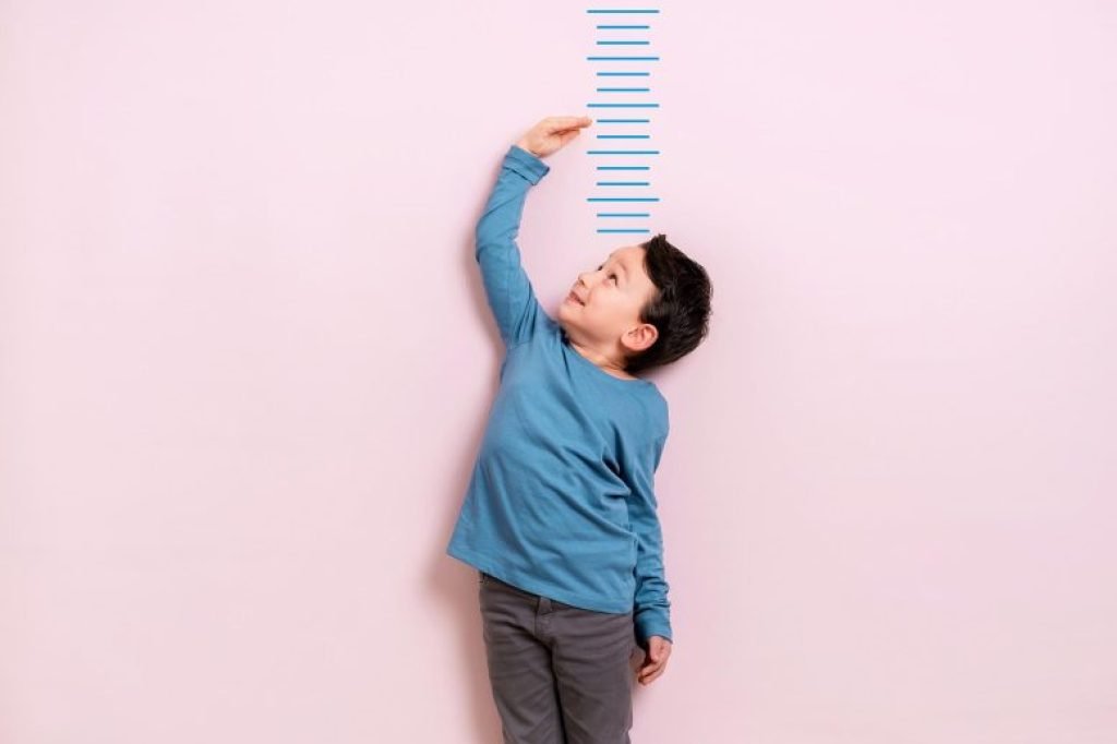 Child Measuring Height Growth