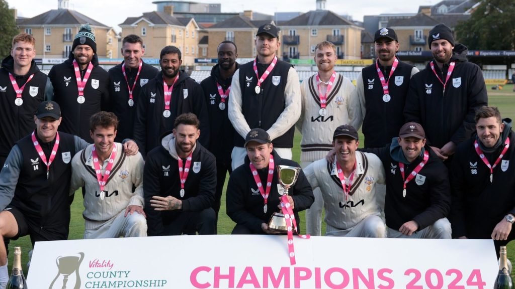 Surrey, winners of the 2024 County Championship