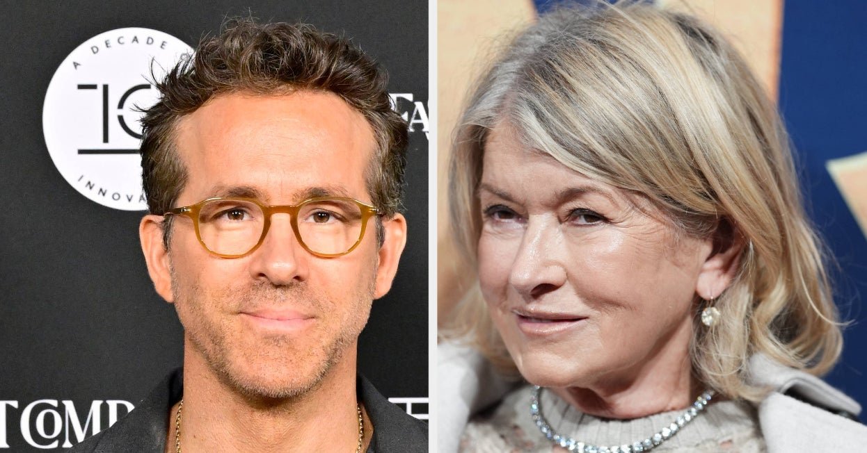 Ryan Reynolds Responds To Martha Stewart Comments