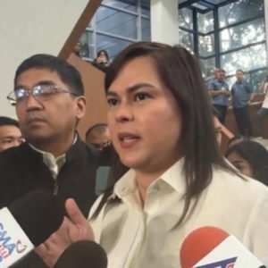 Sara Duterte: I do not expect fairness from this government