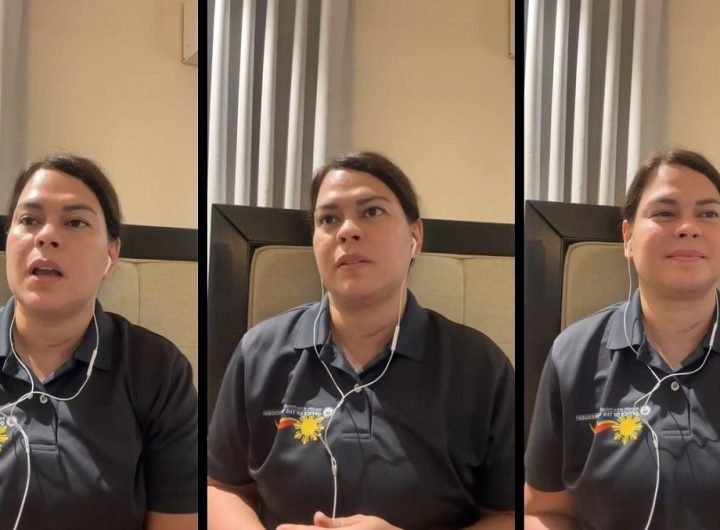 Vice President Sara Duterte goes on Facebook live after rant against Marcoses