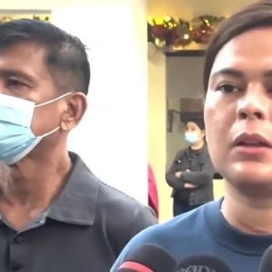 Sara Duterte to temporarily leave Zuleika Lopez at VMMC