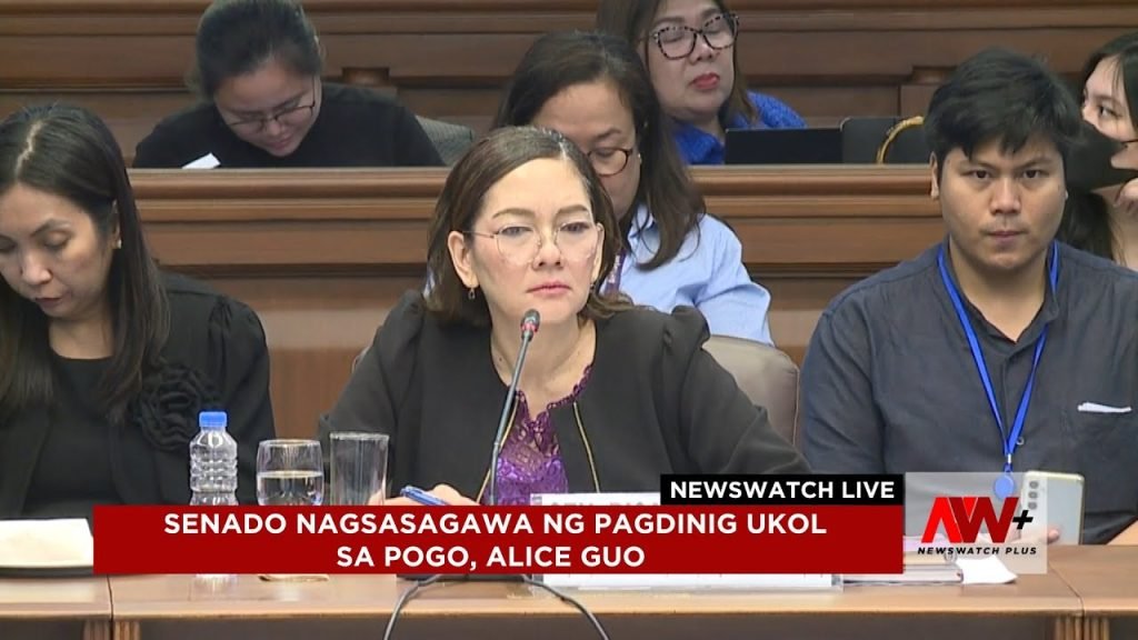 Senado nagsasagawa ng pagdinig ukol sa POGO, Alice Guo | NewsWatch Live