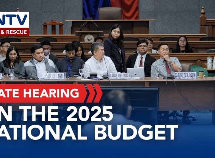 Senate deliberates on the 2025 National Budget; VP Sara Duterte attends