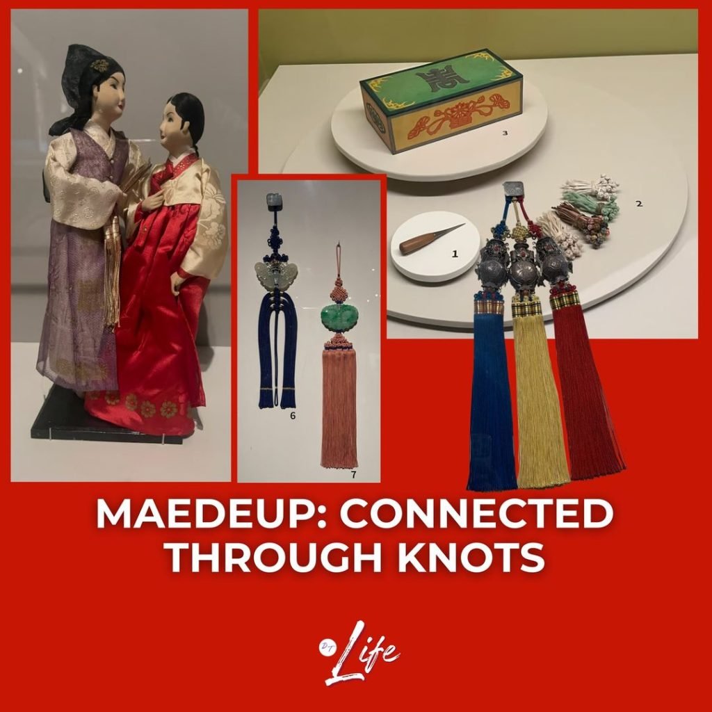 Some 130 maedeup artifacts and more are showcased at the Maedeup, Korean Knots exhibit at The Metropolitan Museum of Manila.