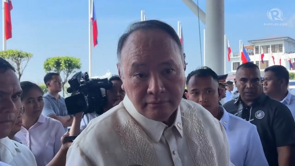 Speaking to reporters on the sidelines of the new Navy chief's installation, Defense Secretary Gibo Teodoro says the Philippines is looking to improve