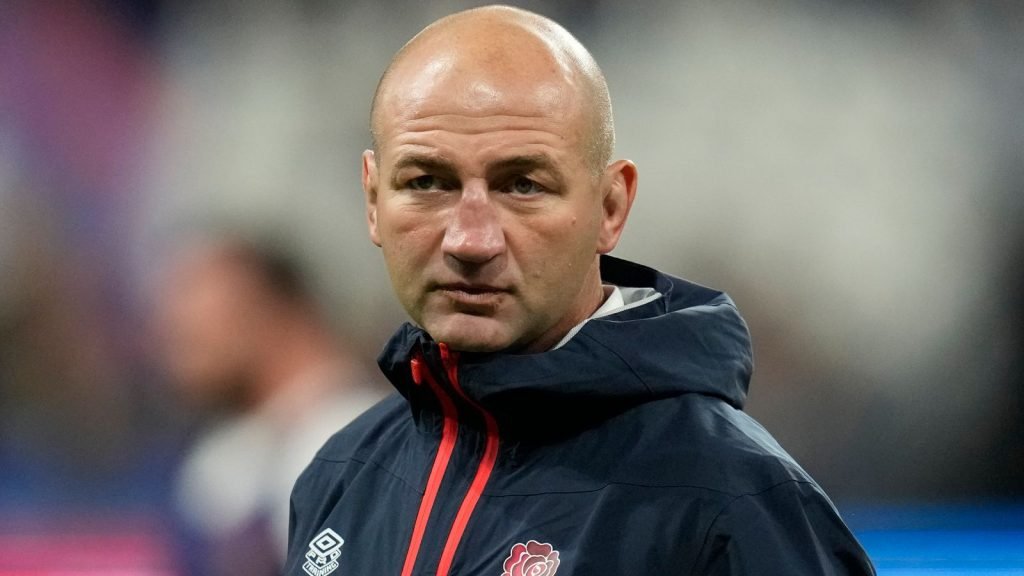 England head coach Steve Borthwick (Associated Press)