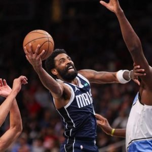 Still without backcourt partner Luka Doncic, Kyrie Irving takes over in the fourth quarter as the Mavericks win for the fifth time in six games