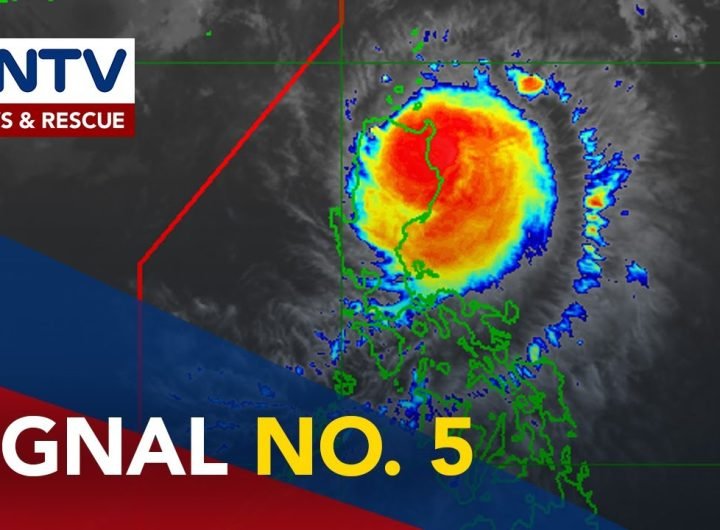 Super Typhoon Ofel, napanatili ang lakas; Signal No.5, nakataas sa Sta. Ana at Gonzaga, Cagayan