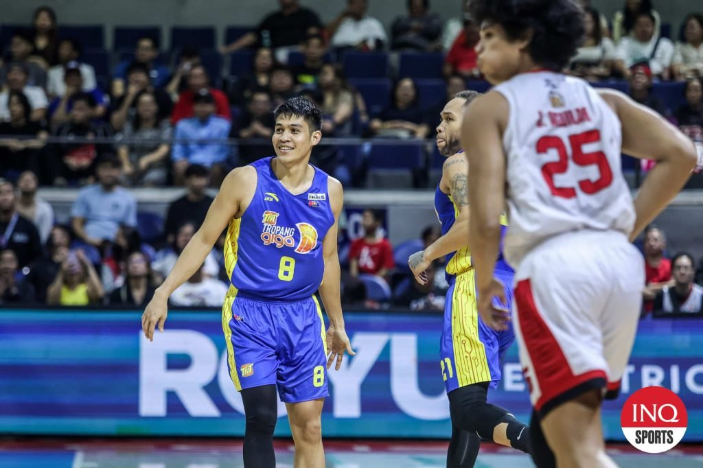 TNT Tropang Giga's Calvin Oftana during the PBA Governors' Cup Finals Game 5 against Barangay Ginebra Gin Kings.