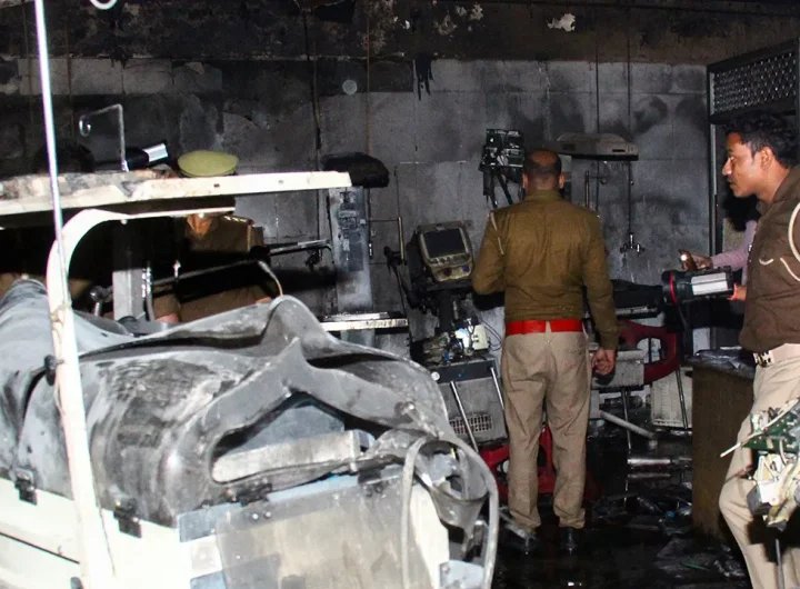 Ten babies die in fire at Indian hospital's neonatal unit